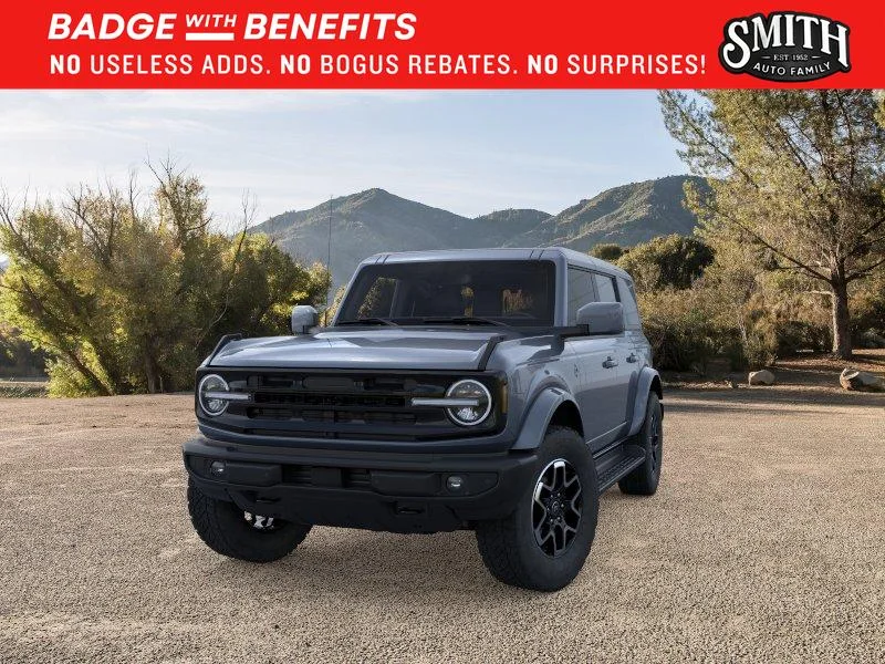 New 2025 Azure Gray Metallic Tri-Coat Ford Outer Banks® image 3