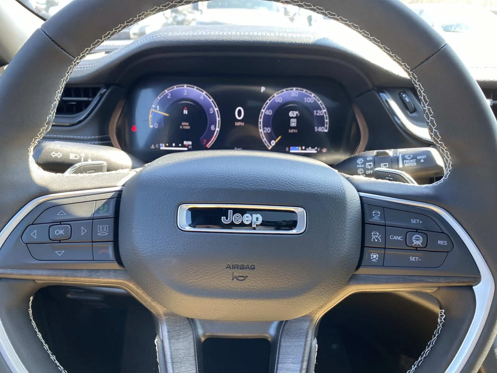 New 2026 Diamond Black Crystal Pearlcoat Jeep Laredo Altitude image 13