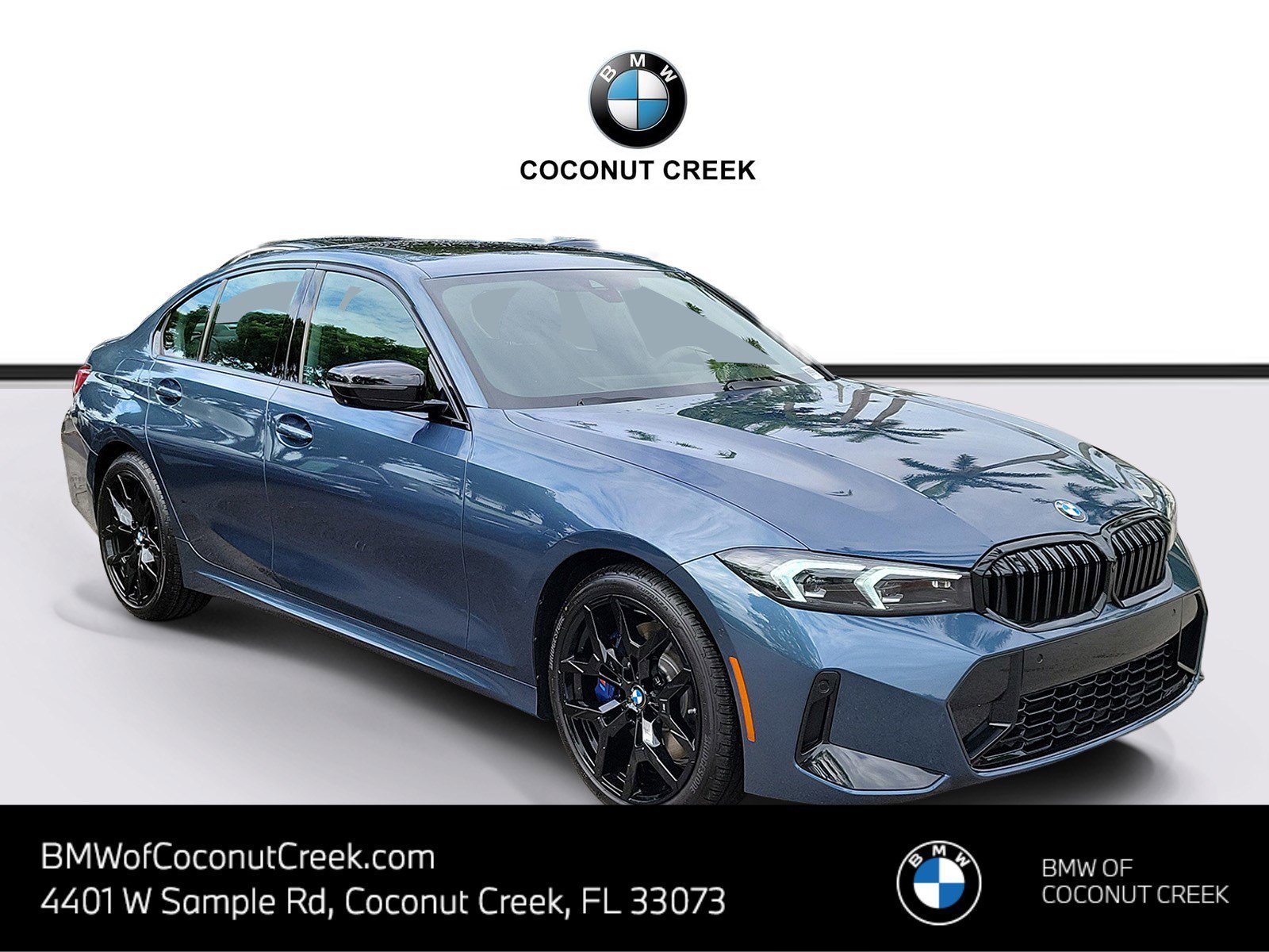 New 2026 Arctic Race Blue Metallic BMW 330i NA image 1