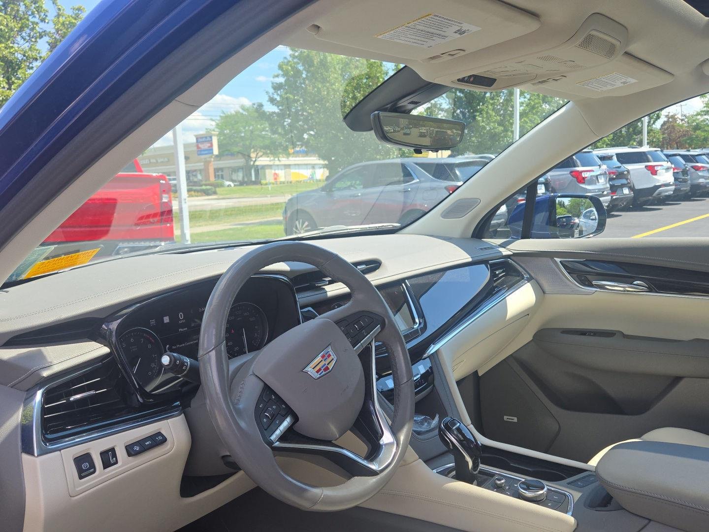 Used 2023 Opulent Blue Metallic Cadillac AWD Premium Luxury image 3