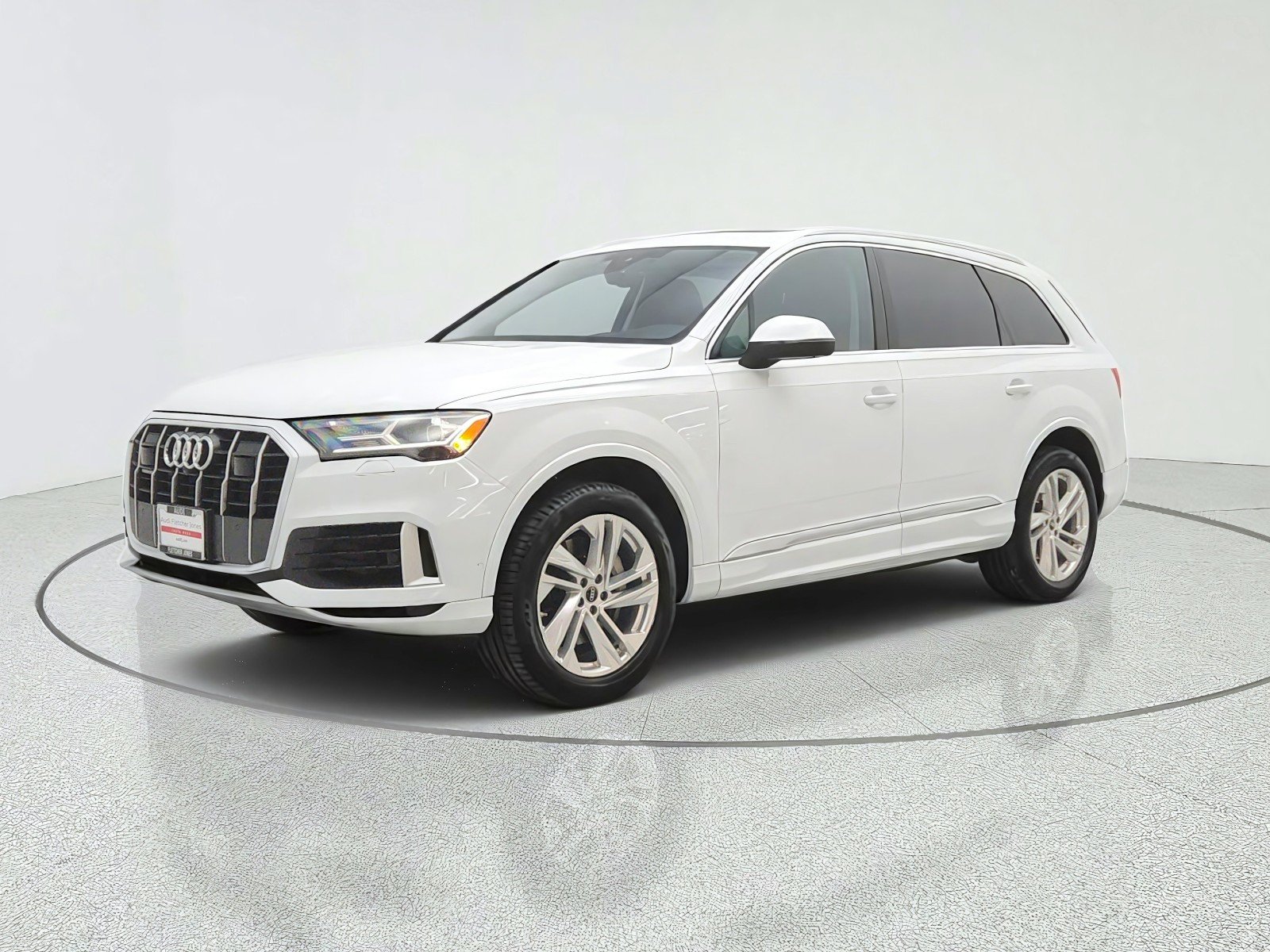 Used 2023 Glacier White Metallic Audi Premium Plus 55 TFSI quattro image 1