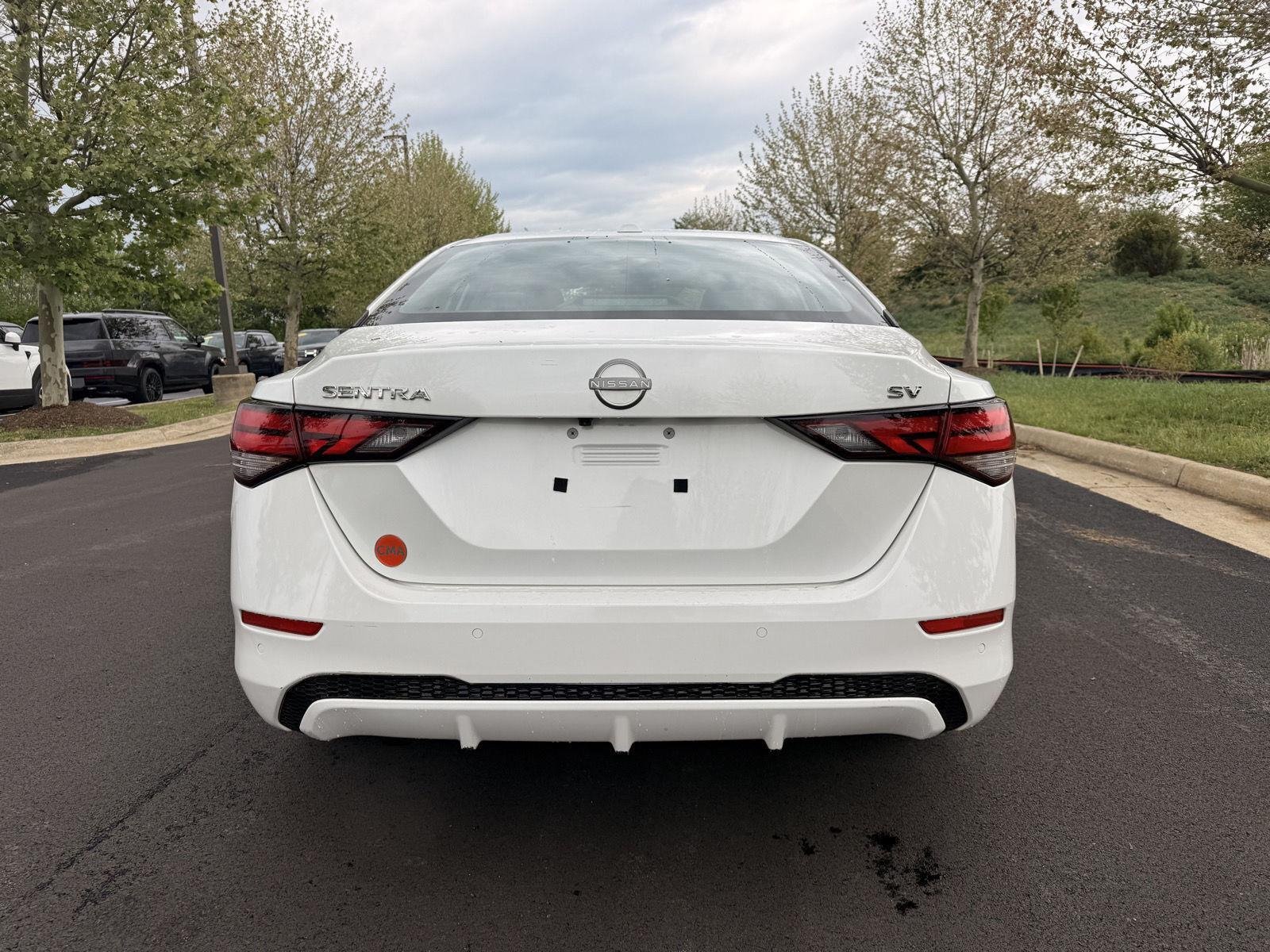 Used 2024 Aspen White Tricoat Nissan SV image 4