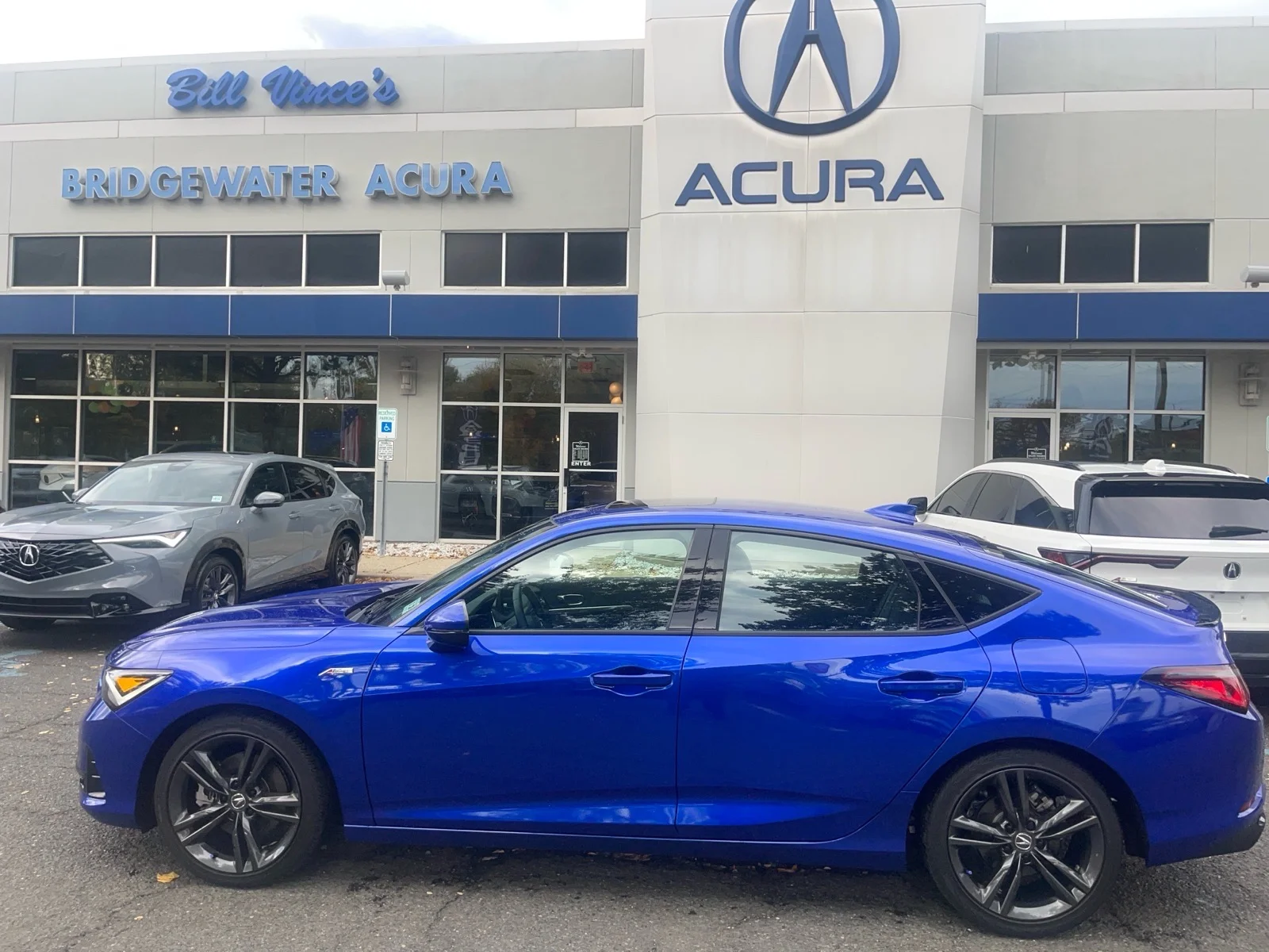 Used 2025 BLUE Acura w/Tech w/A-SPEC image 1