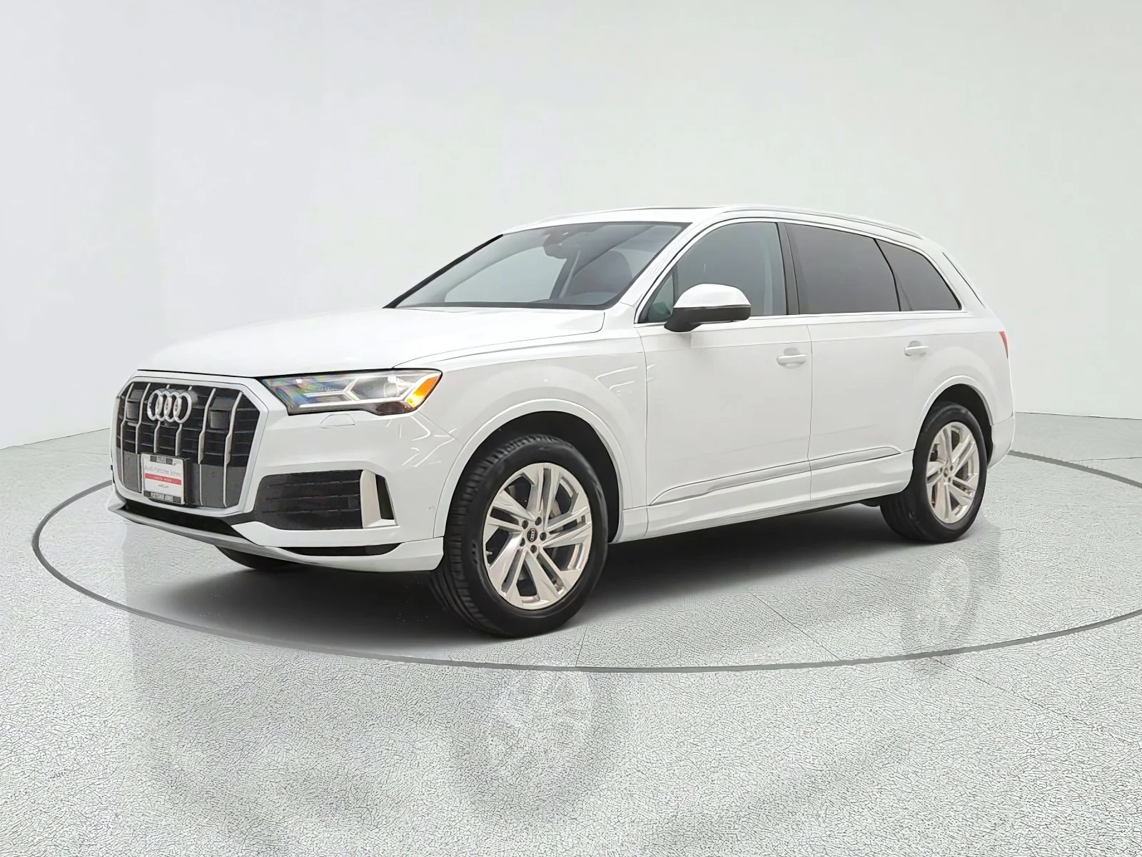 Used 2023 Glacier White Metallic Audi Premium Plus 55 TFSI quattro image 1