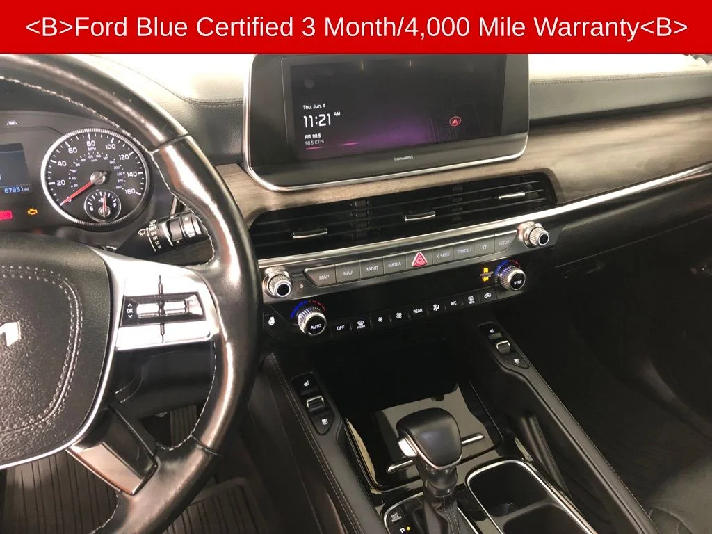 Used 2022 Black Kia EX image 3