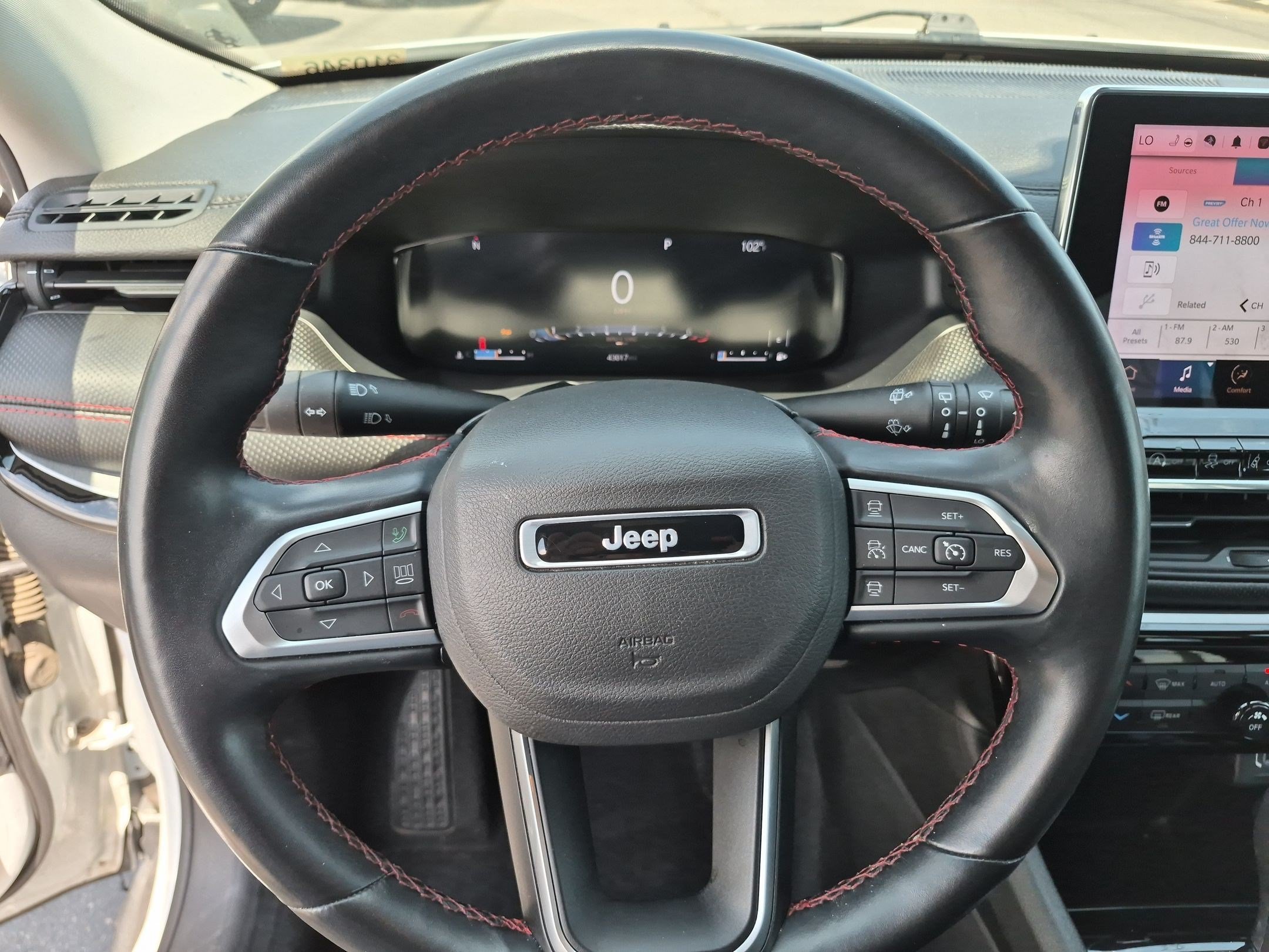 Certified Used 2022 Bright White Clearcoat Jeep Trailhawk image 16