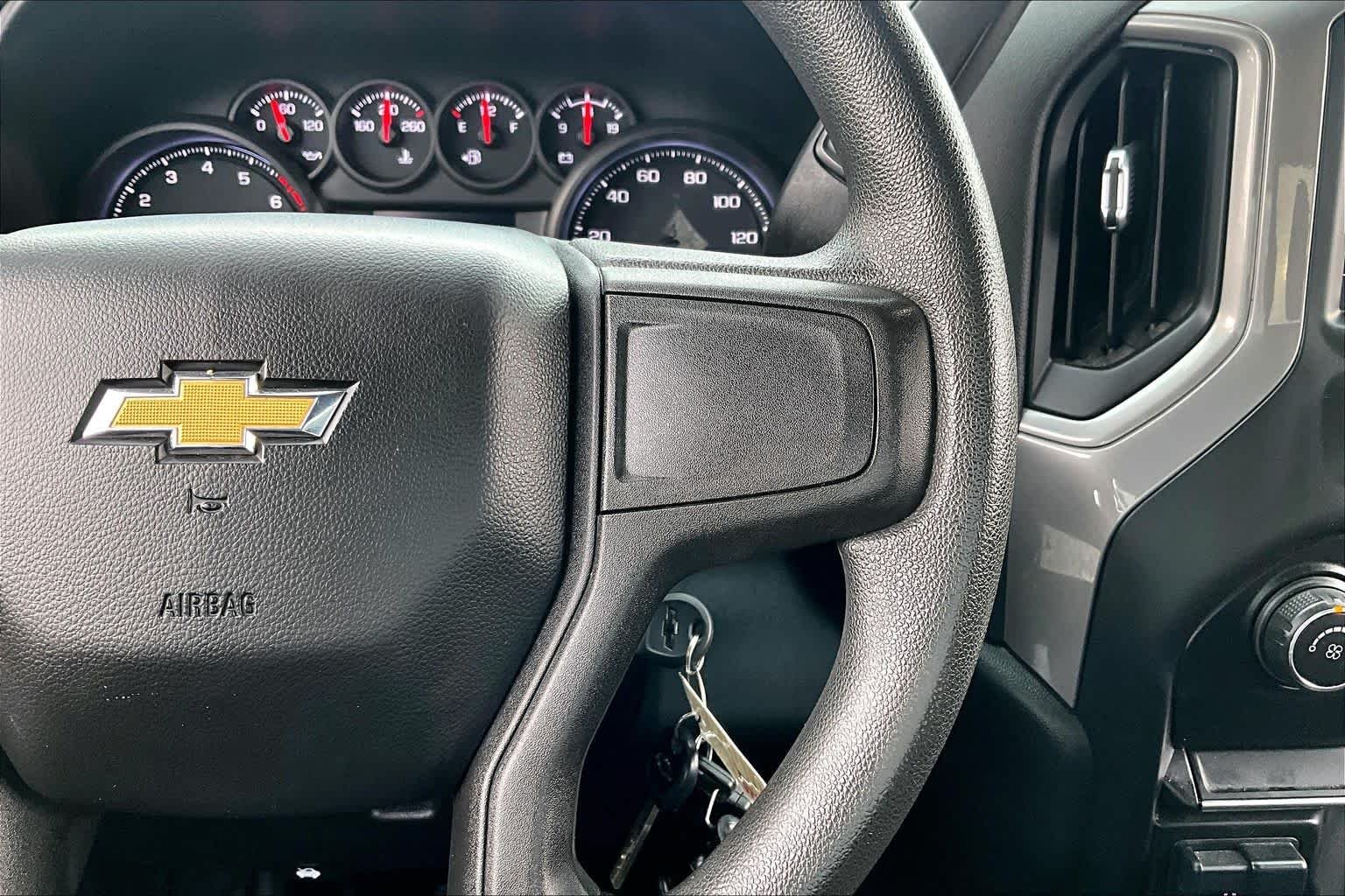 Used 2020 SUMMIT WHITE Chevrolet Work Truck image 25