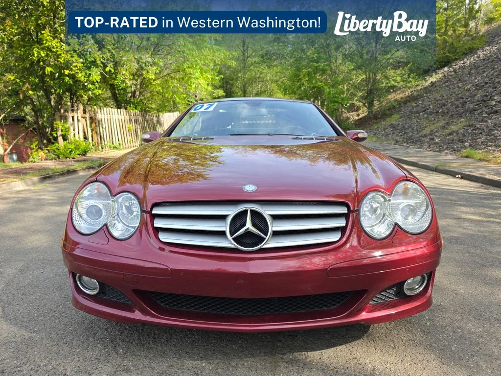 Used 2007 Red Mercedes-Benz SL 550 image 2