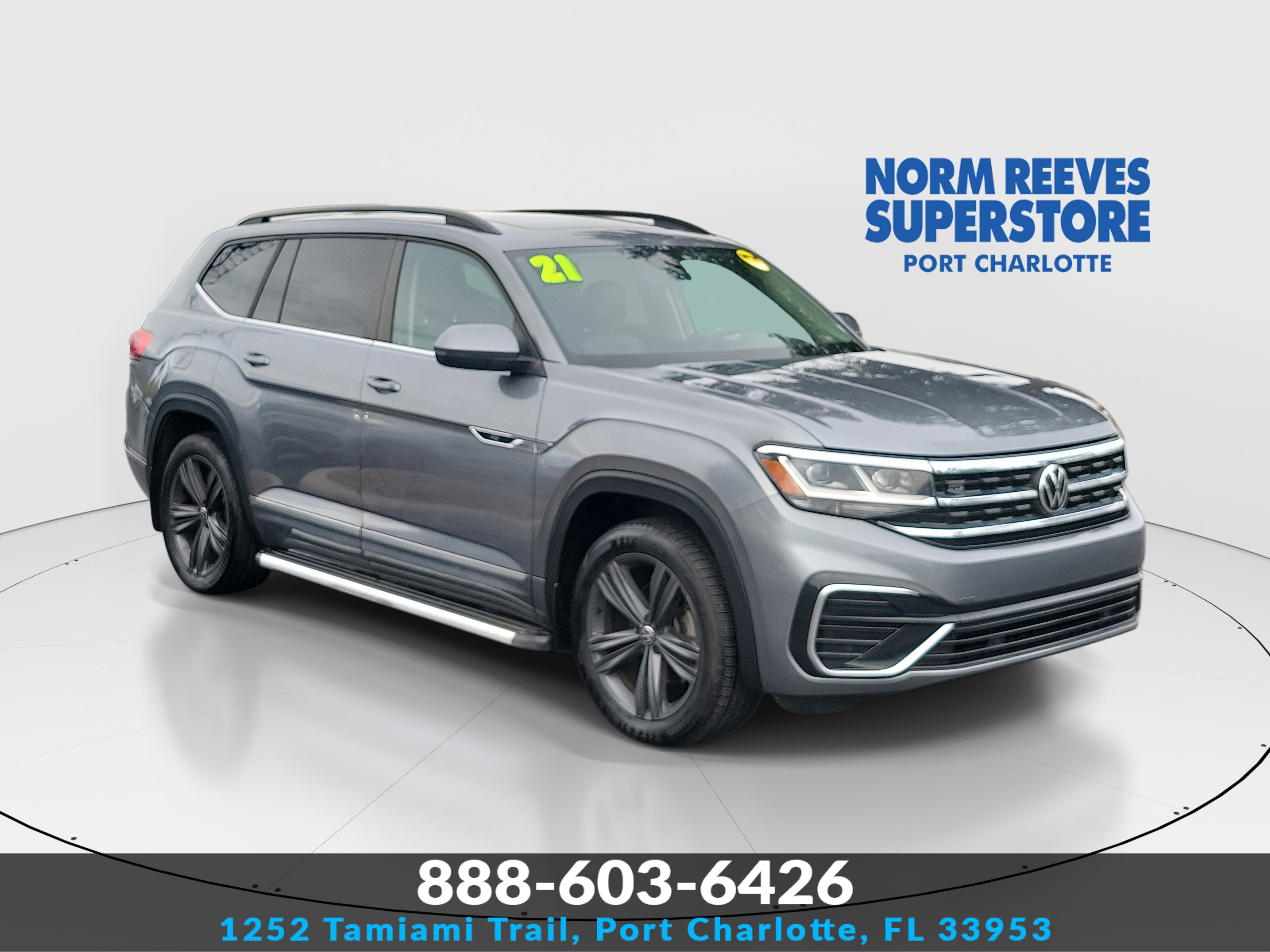2021 Volkswagen Atlas SE w/Tech R-Line
