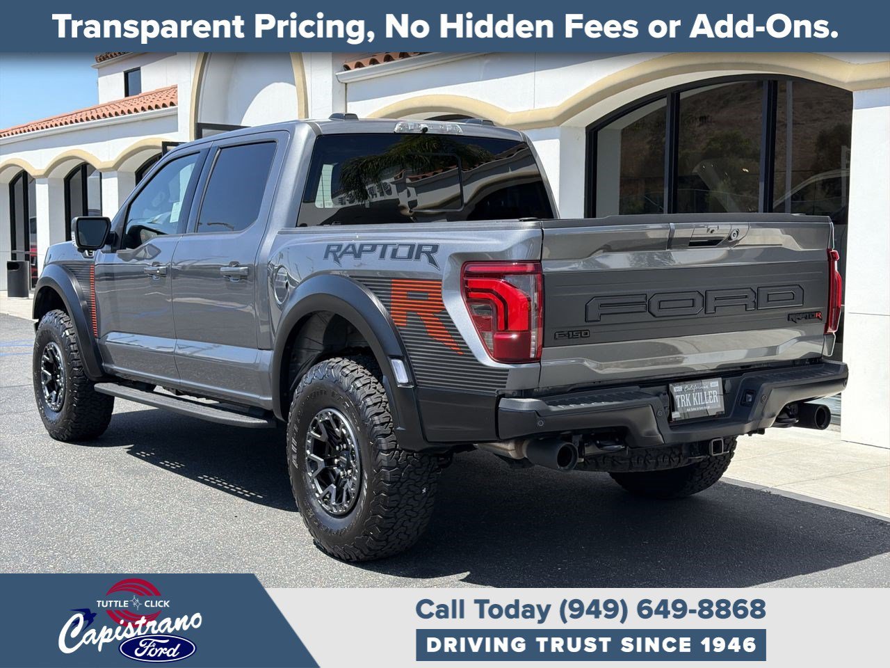 Certified Used 2025 Light Blue Clearcoat Metallic Ford Raptor image 15