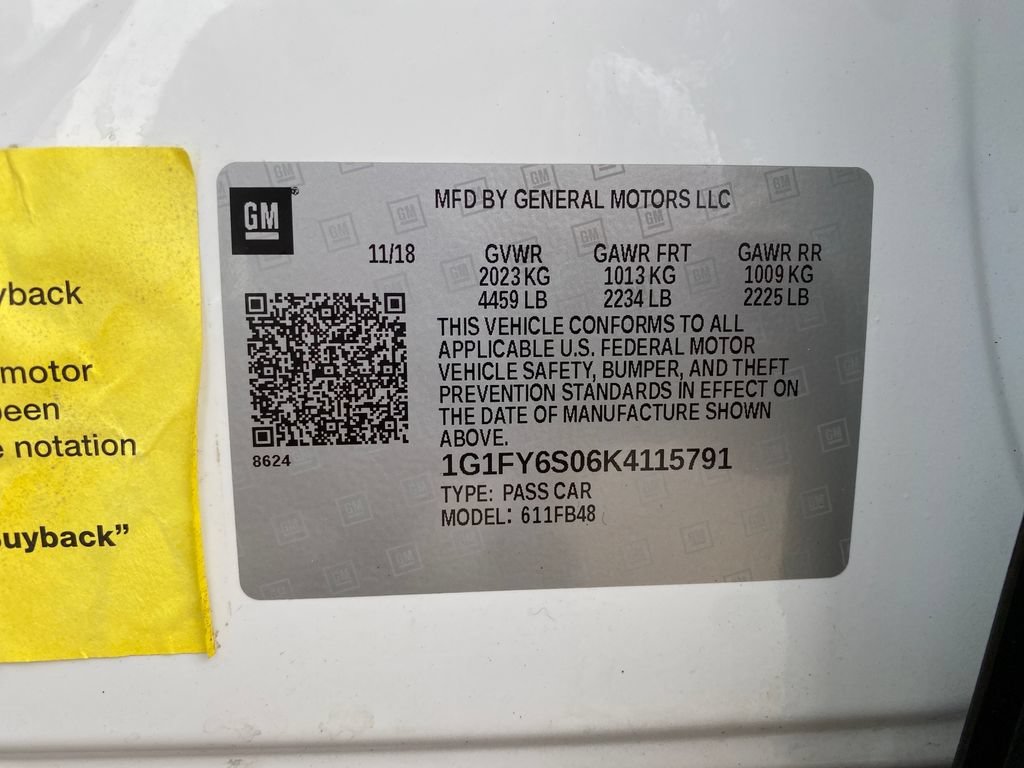 Used 2019 (Includes (TUS) Black grille.) Chevrolet LT image 29
