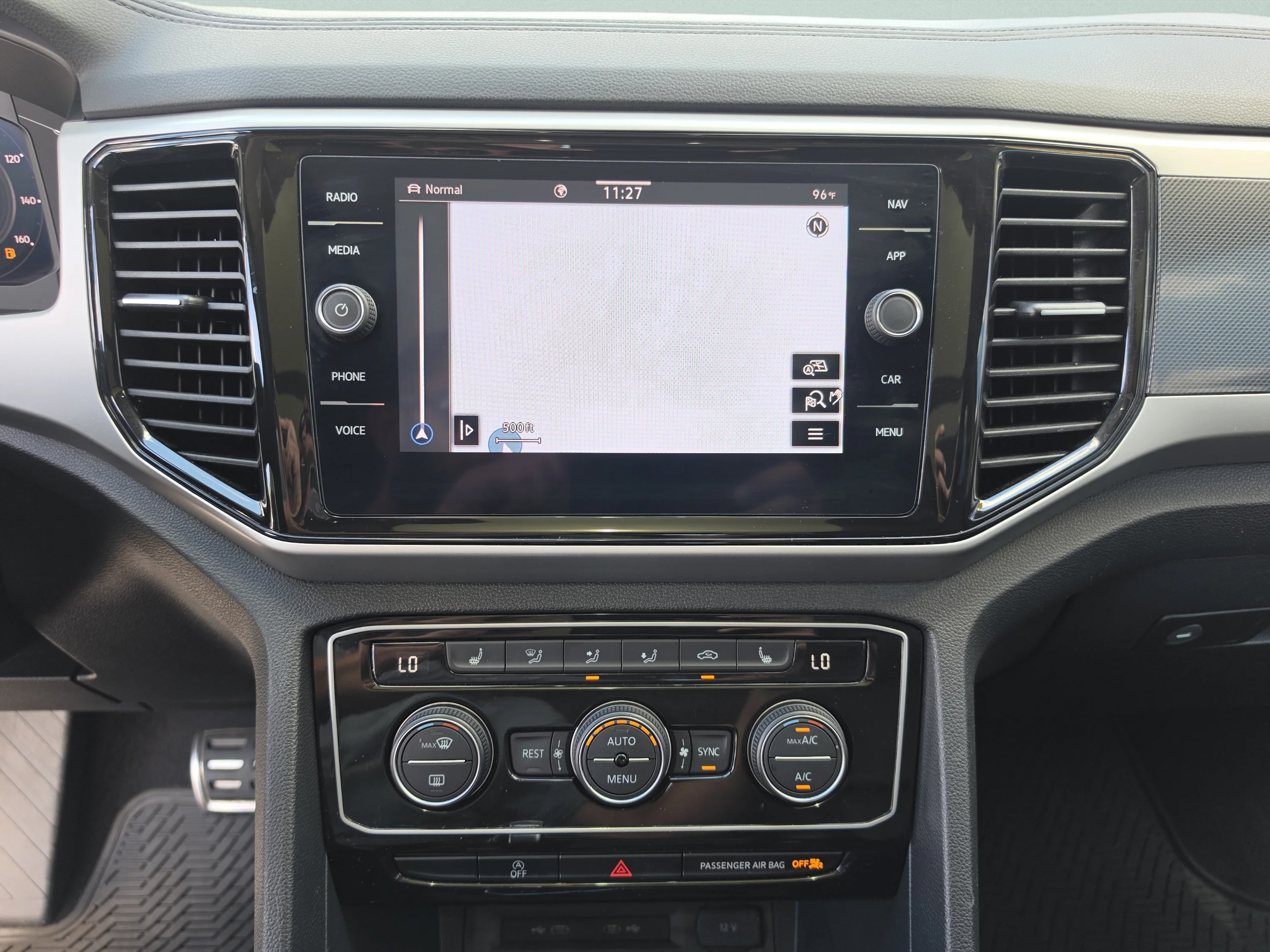 Used 2022 Platinum Gray Metallic Volkswagen 3.6L V6 SEL R-Line image 29