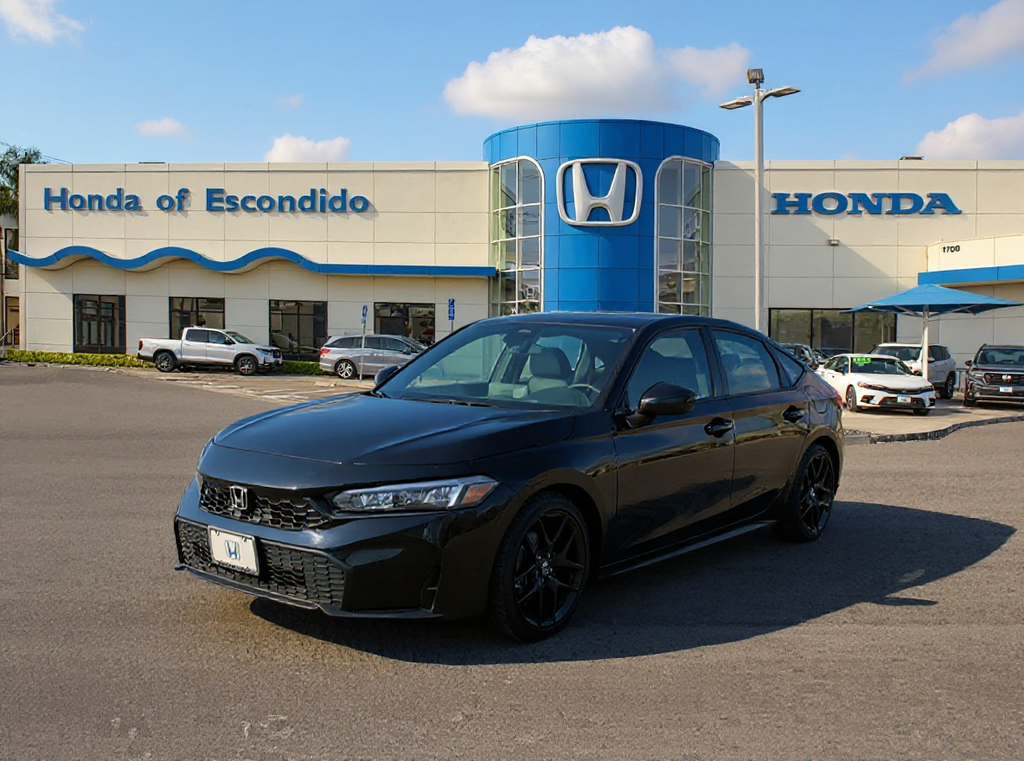 New 2026 Crystal Black Pearl Honda Sport image 1
