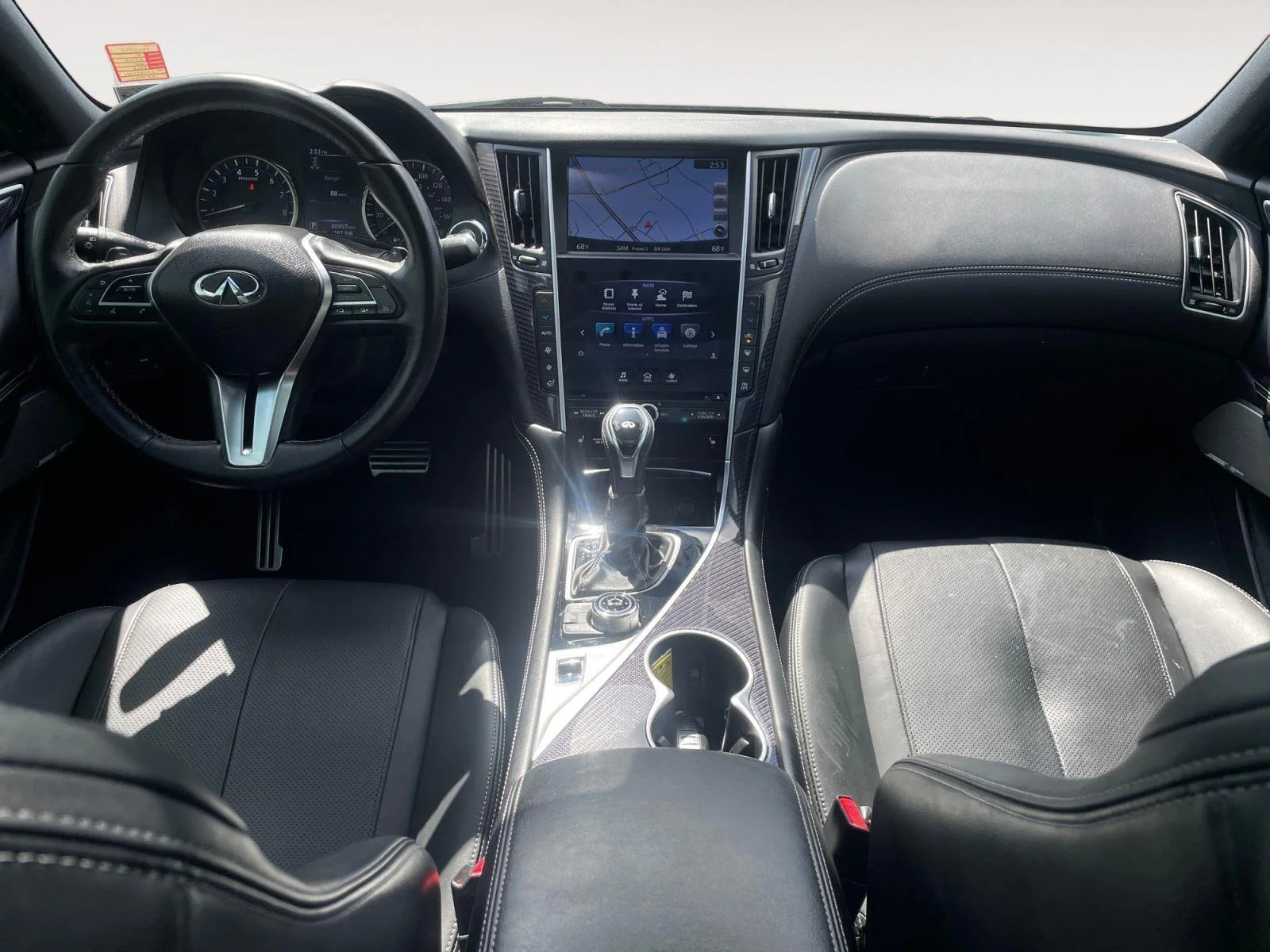Used 2018 Black Obsidian INFINITI SPORT image 10