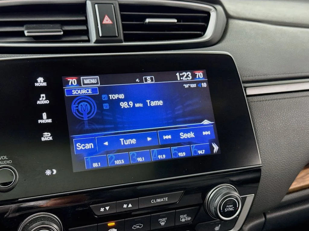 Used 2018 Obsidian Blue Pearl Honda EX image 7