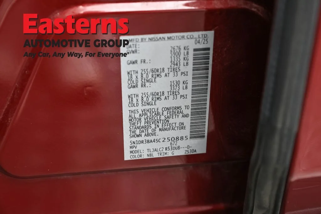 Used 2025 Red Nissan SV image 35