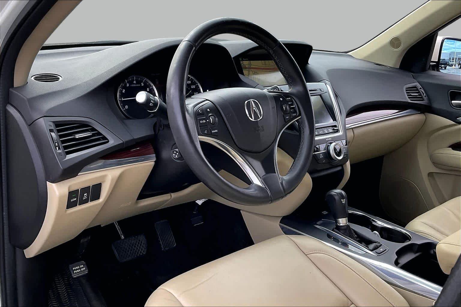 Used 2015 White Acura Tech Pkg image 15
