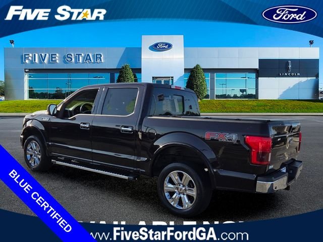 Certified Used 2018 Magma Red Ford Lariat image 5