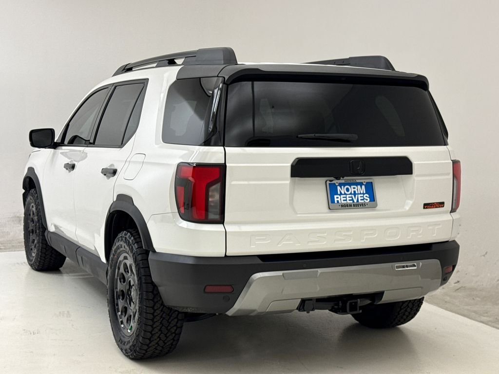 New 2026 Platinum White Pearl Honda TrailSport Elite Blackout image 7