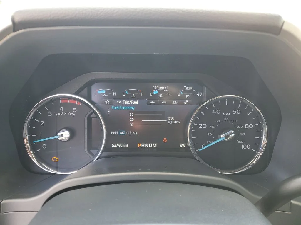 Certified Used 2022 Antimatter Blue Metallic Ford Lariat image 10