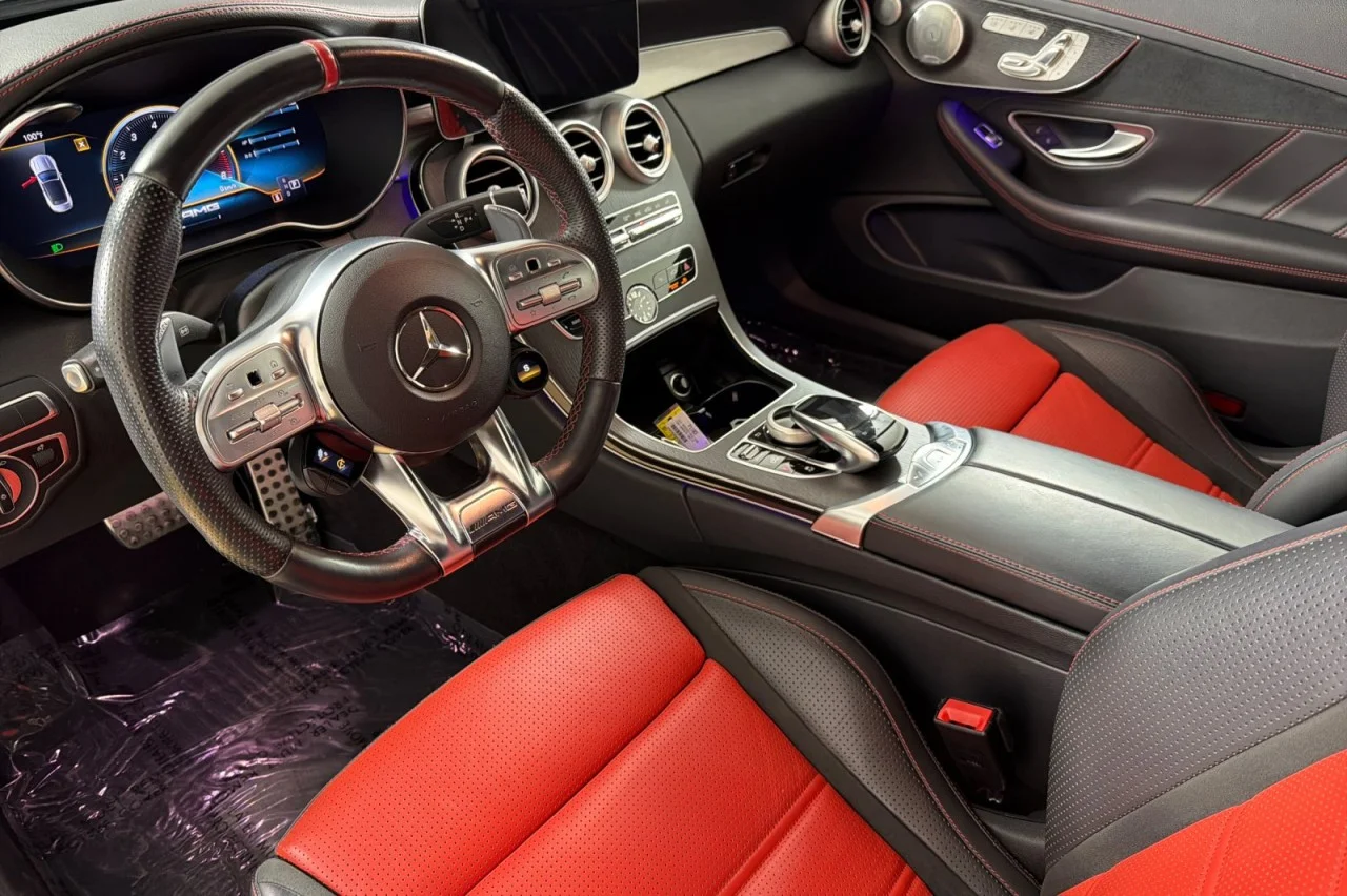 Used 2021 GRAPHITE GREY METALL Mercedes-Benz AMG® C 63 image 10