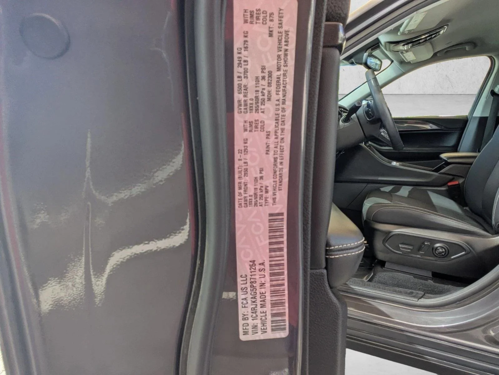 Used 2023 Baltic Gray Metallic Clearcoat Jeep Laredo image 23