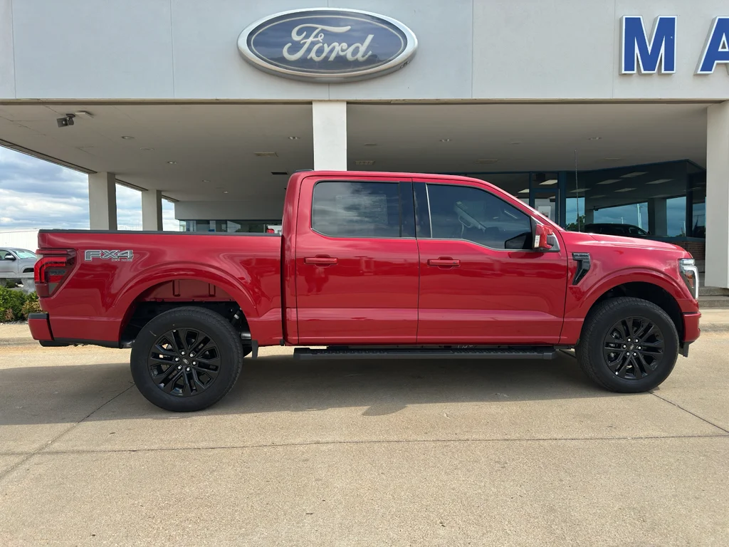 New 2025 Rapid Red Metallic Tinted Clearcoat Ford Lariat® image 6