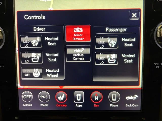 Used 2019 Flame Red Clearcoat Ram Laramie image 21
