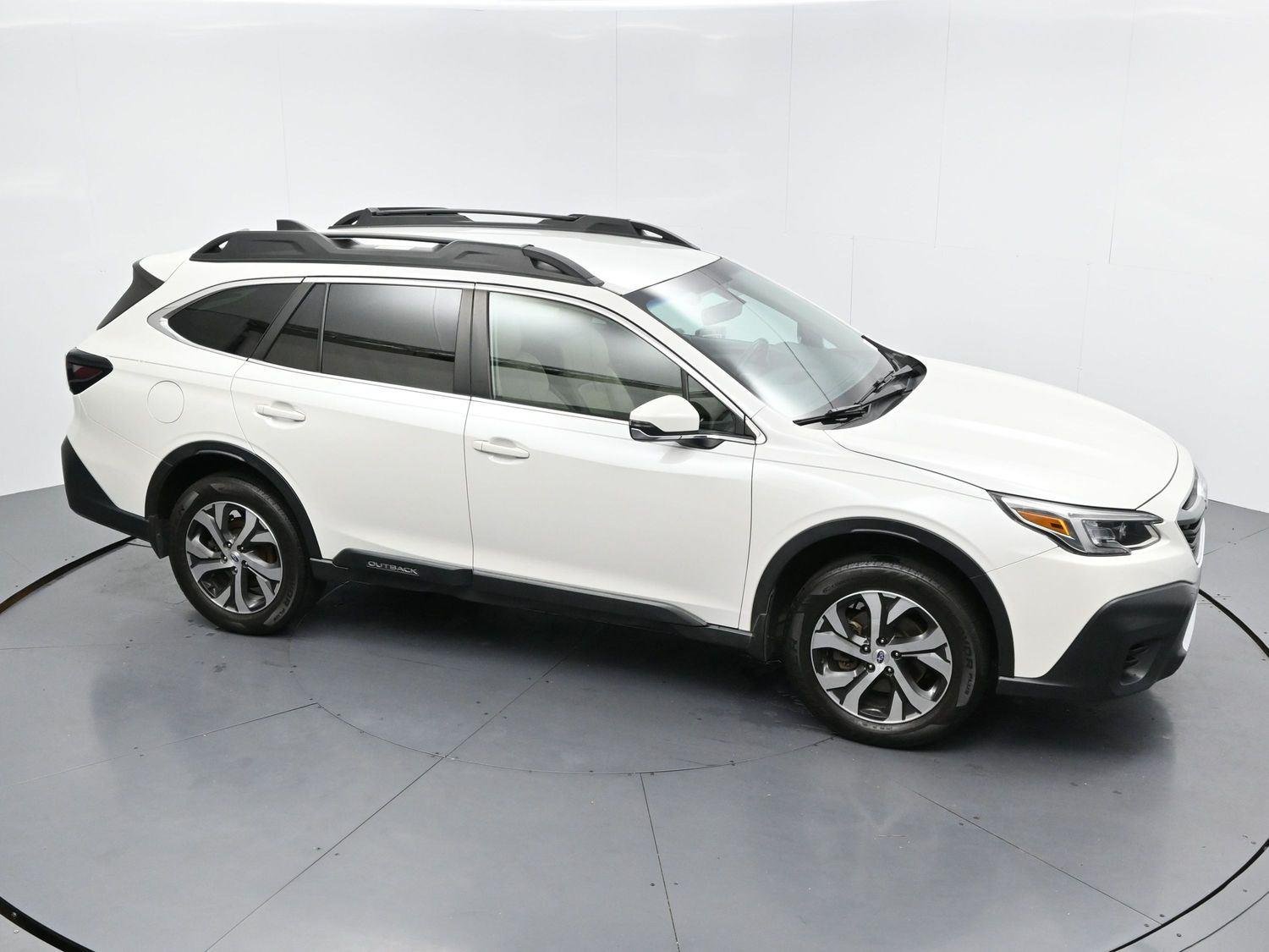 Used 2022 Crystal White Pearl Subaru Limited image 34