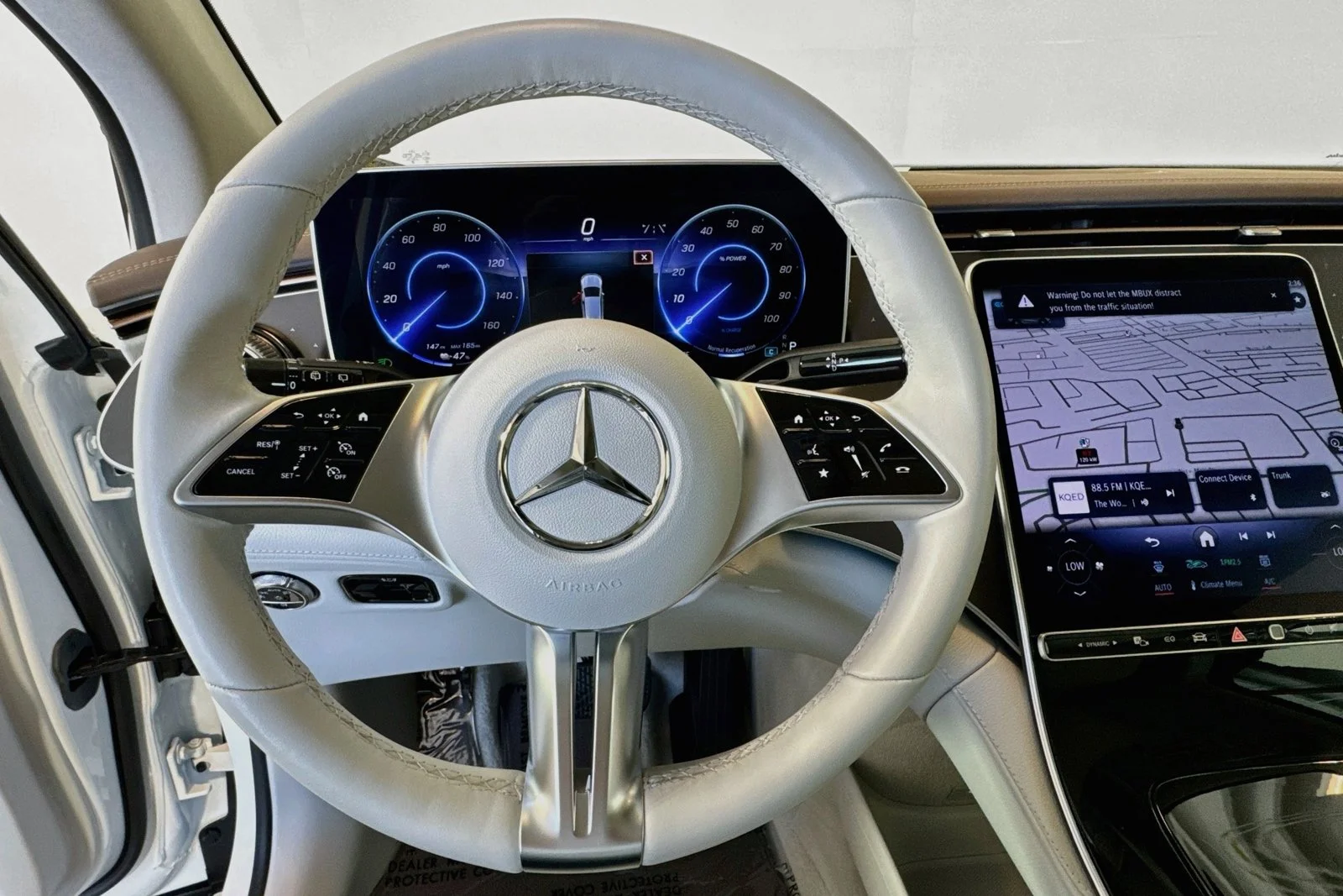 Used 2023 Polar White Mercedes-Benz EQE 350 image 11