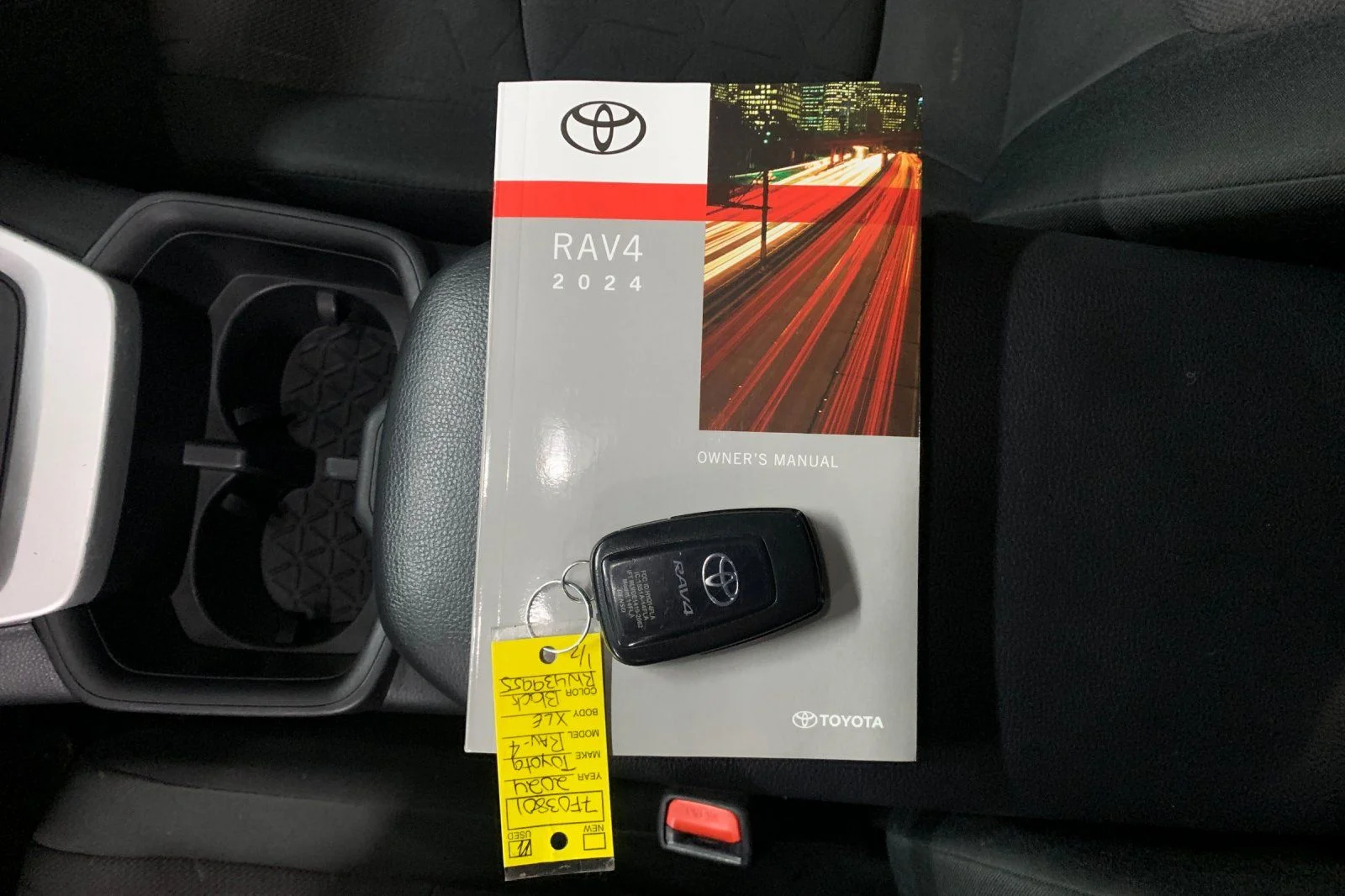 Used 2024 Black Toyota XLE image 9