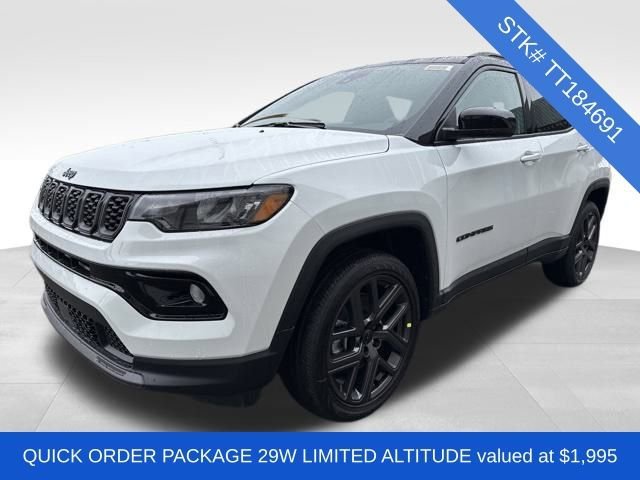 New 2026 Bright White Clear-Coat Exterior Paint Jeep Limited Altitude image 3