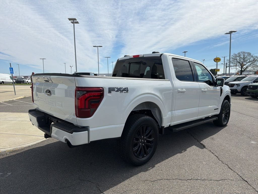 New 2026 Star White Metallic Tri-Coat Ford Lariat® image 3