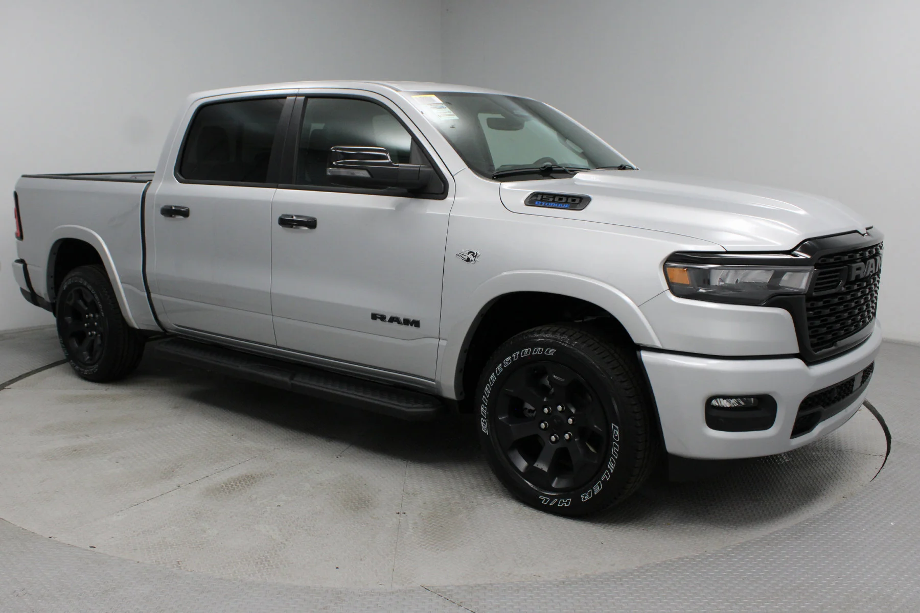 New 2026 Silver Zynith Exterior Paint RAM Big Horn 4x4 Crew Cab 5