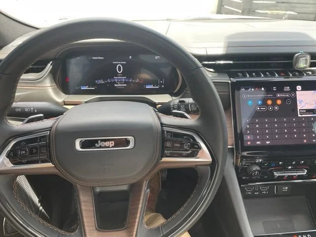 Used 2021 Diamond Black Crystal Pearlcoat Jeep Summit image 8