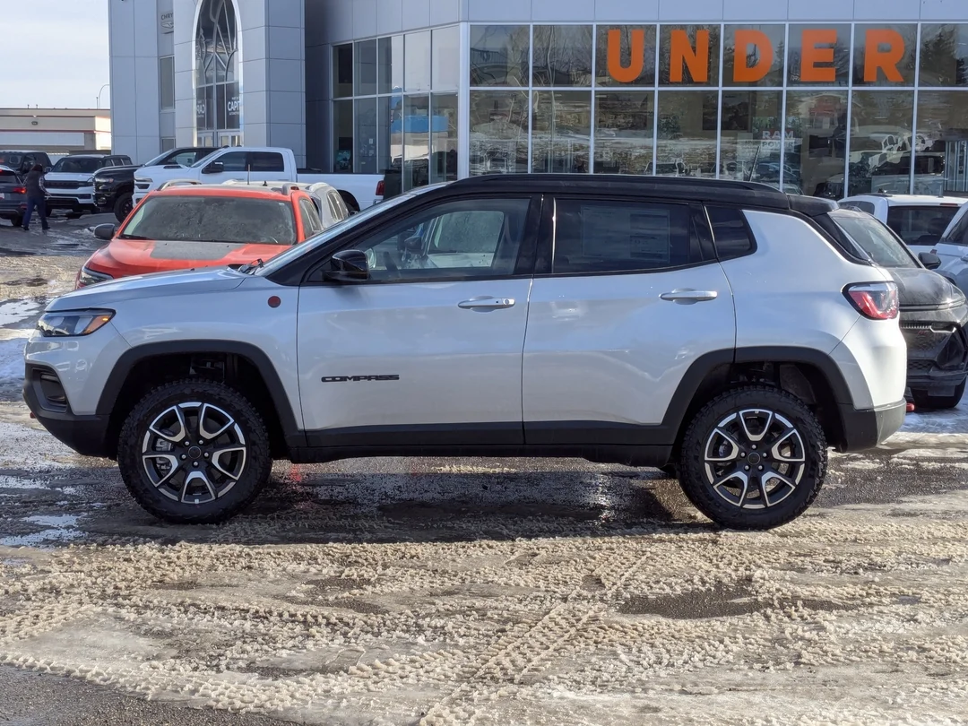 New 2026 Silver Jeep Trailhawk - - 4x4 - Sun Sound & Nav Group - Pano Roof - Alpine Speakers & More! image 5