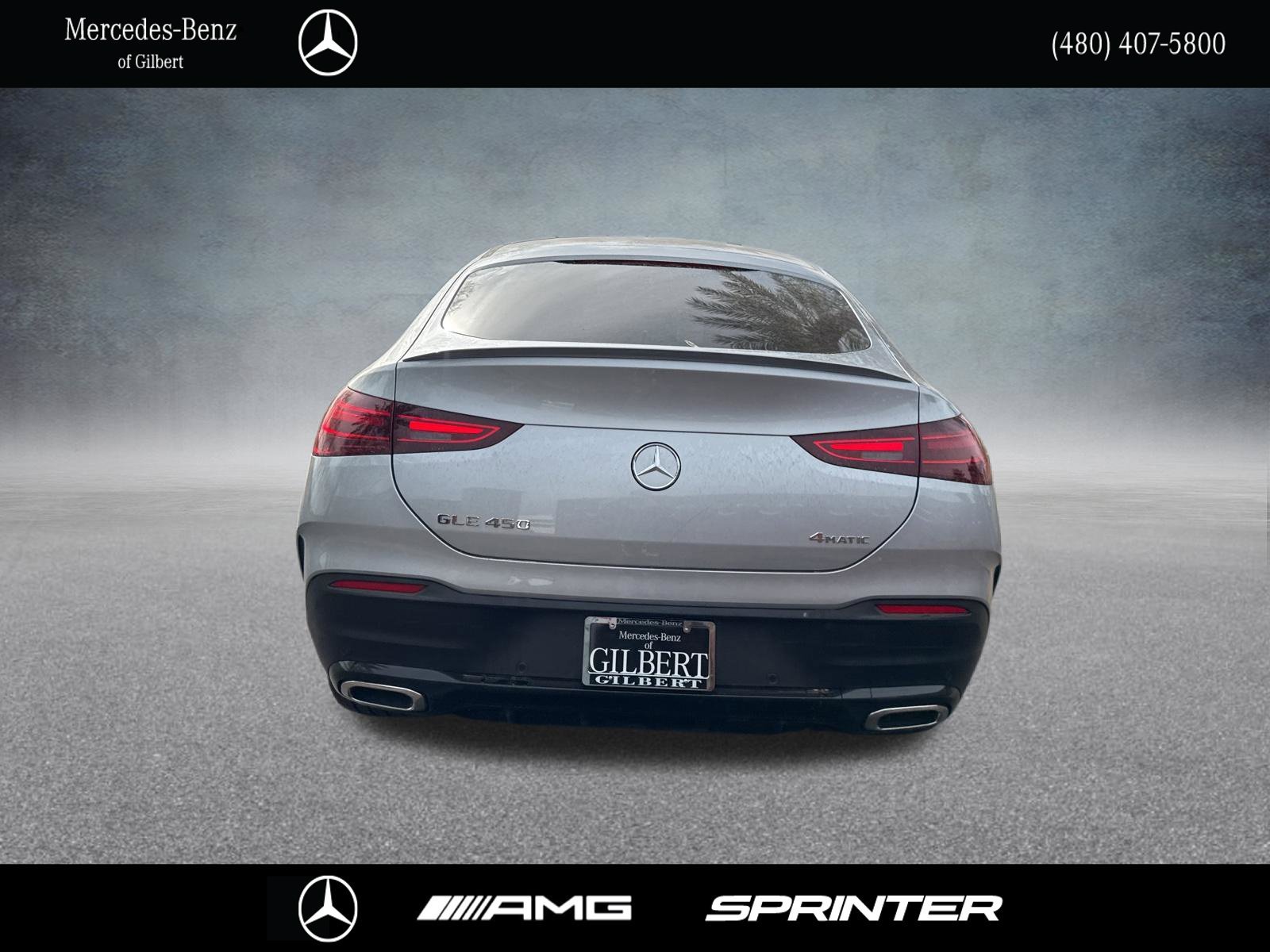 New 2026 Cirrus Silver Metallic Mercedes-Benz GLE 450 Coupe image 5