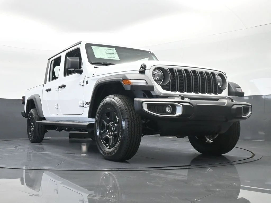 Used 2025 Bright White Clearcoat Jeep Sport image 59