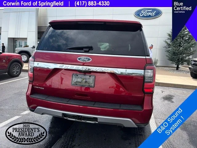 Used 2018 Ruby Red Metallic Ford Limited image 8