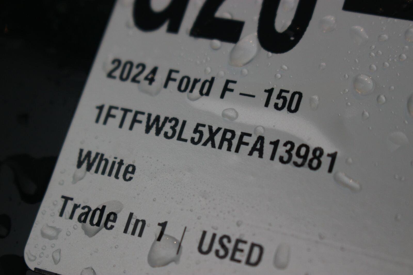 Used 2024 White Ford XLT image 39