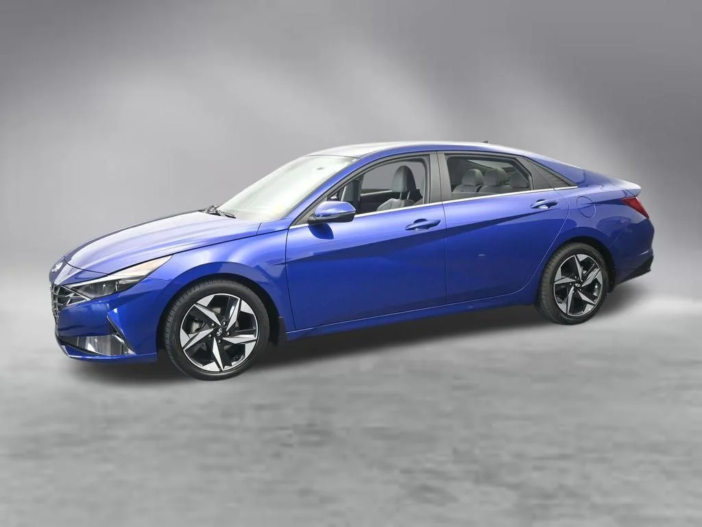 Used 2023 Blue Hyundai Limited image 2