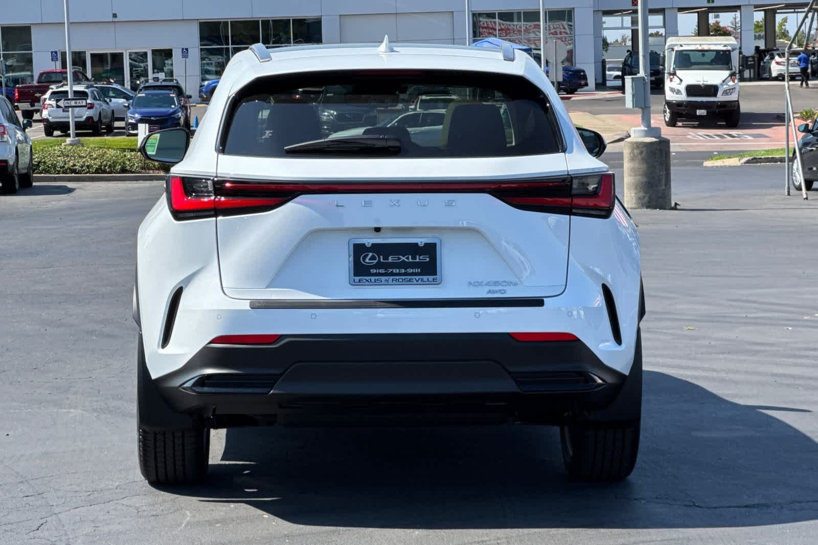New 2026 Ultra White Lexus NX 450h+ LUXURY AWD image 8
