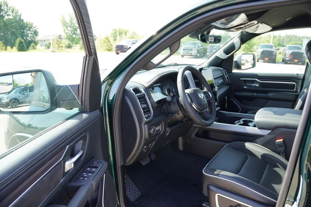 New 2026 Serrano-Green Metallic Exterior Paint RAM Laramie image 11