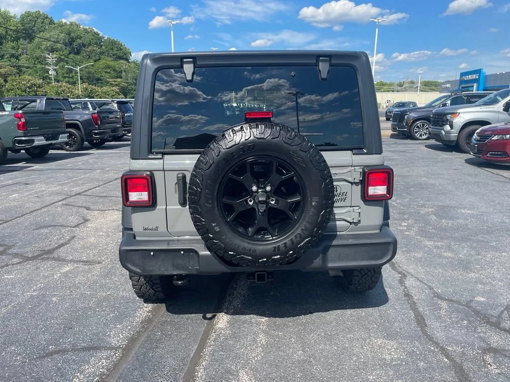 Used 2021 Sting Gray Clearcoat Jeep Unlimited Willys image 7
