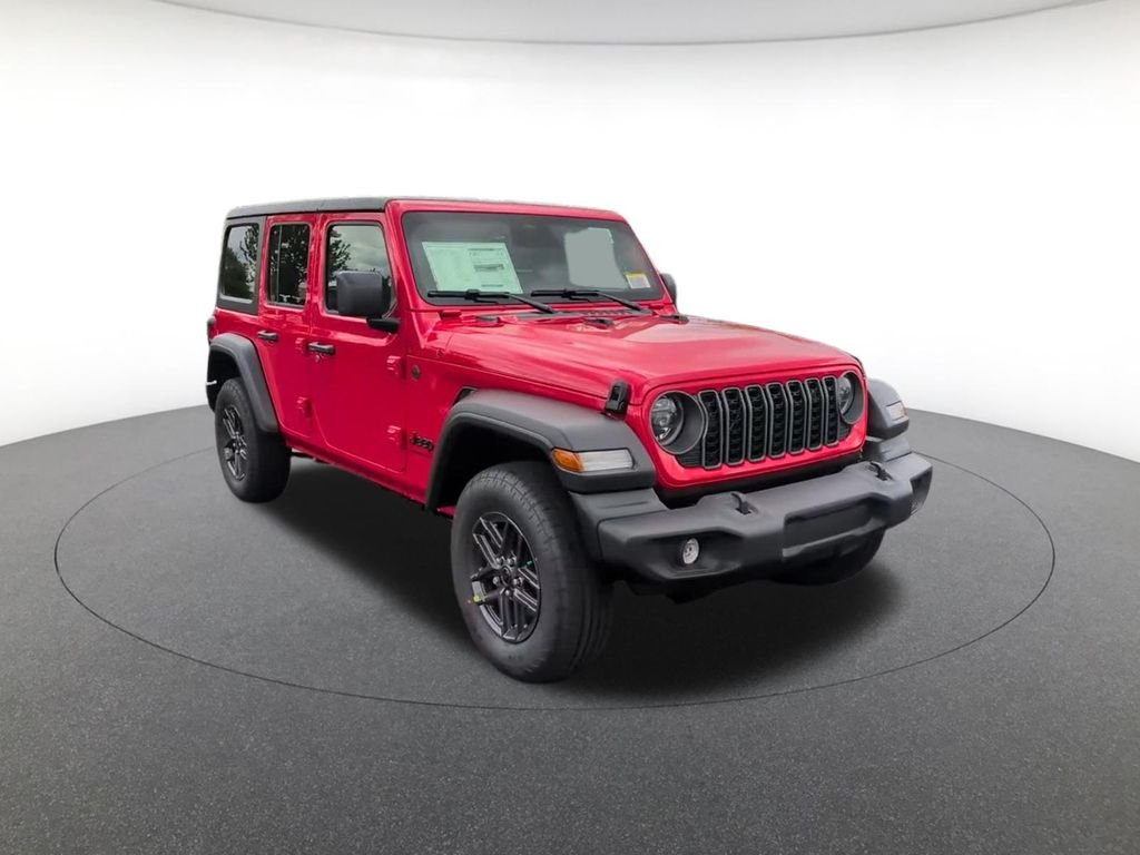 New 2026 Firecracker Red Clear-Coat Exterior Paint Jeep Sport S image 4