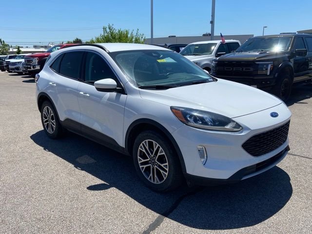 Certified Used 2021 Oxford White Ford SEL image 2