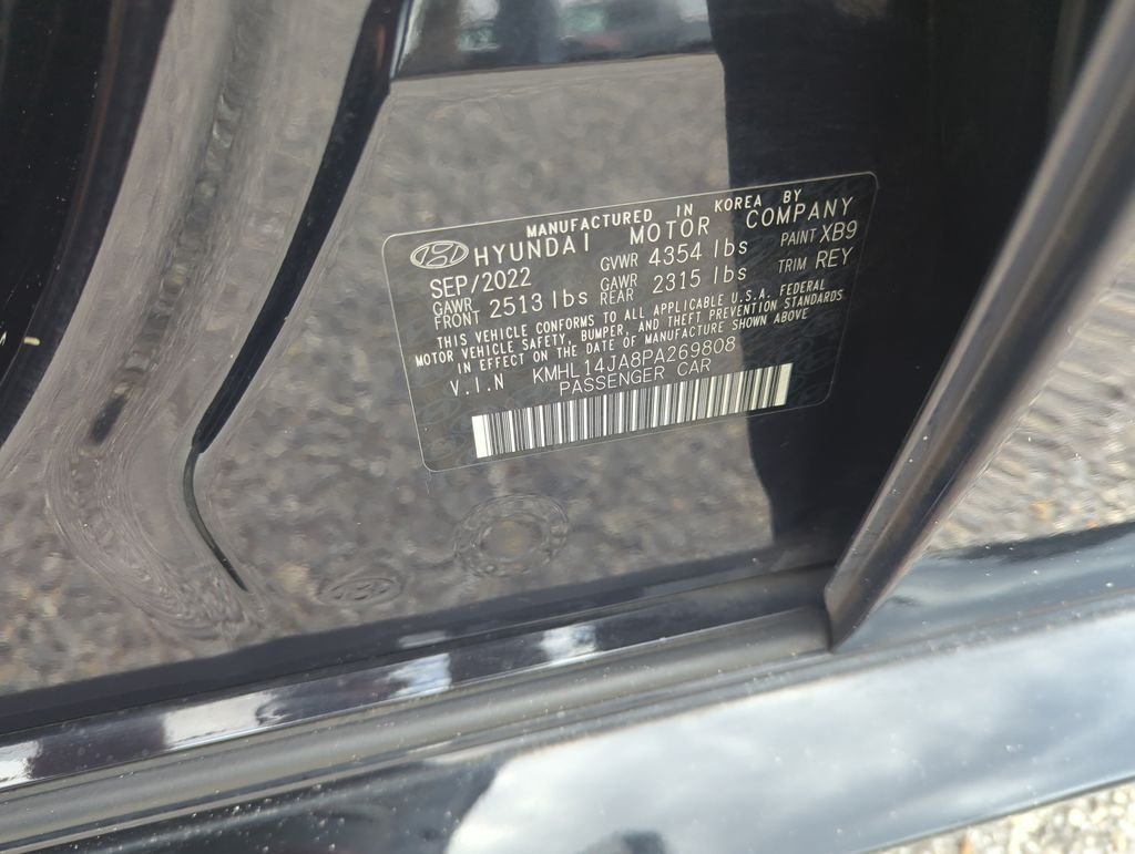 Used 2023 Blue Hyundai SEL image 40