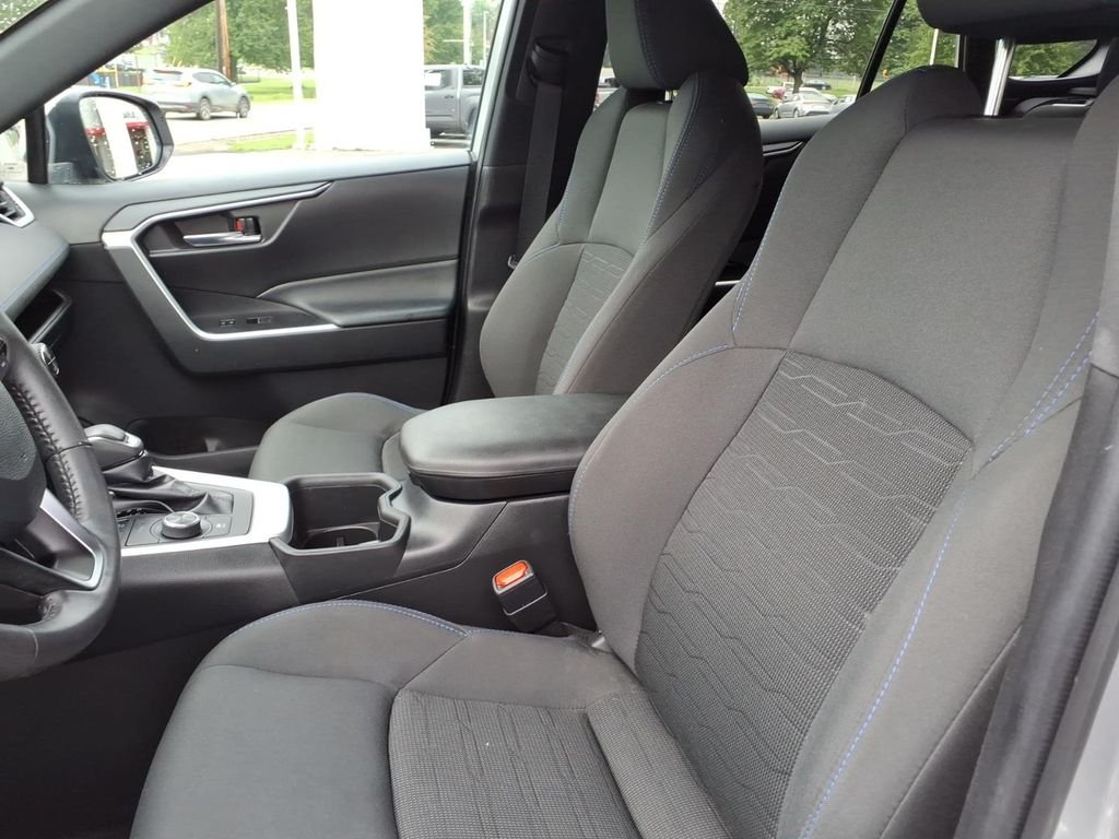 Used 2022 Silver Sky Metallic Toyota Hybrid SE image 10