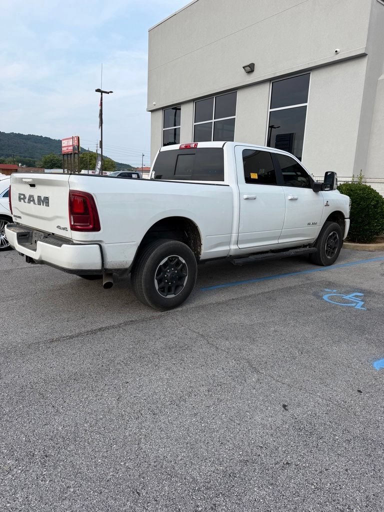 Used 2025 Bright White Clearcoat Ram Laramie image 2
