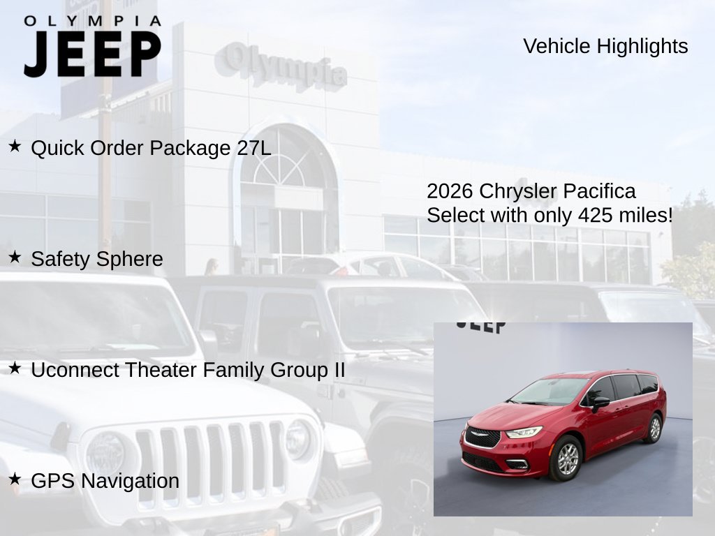 2026 Chrysler Pacifica Select - Photo 7